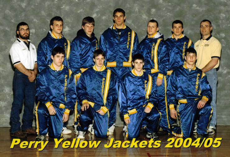 2005-06 Perry Yellow Jackets Varsity Wrestling Team
