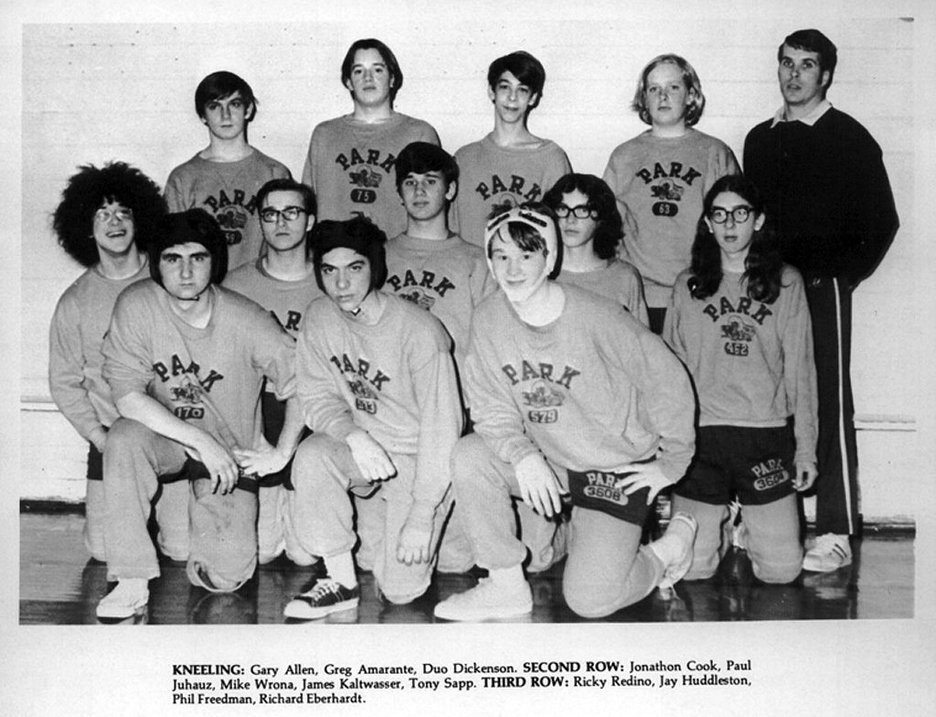 1970-1971 Park Pioneers Wrestling