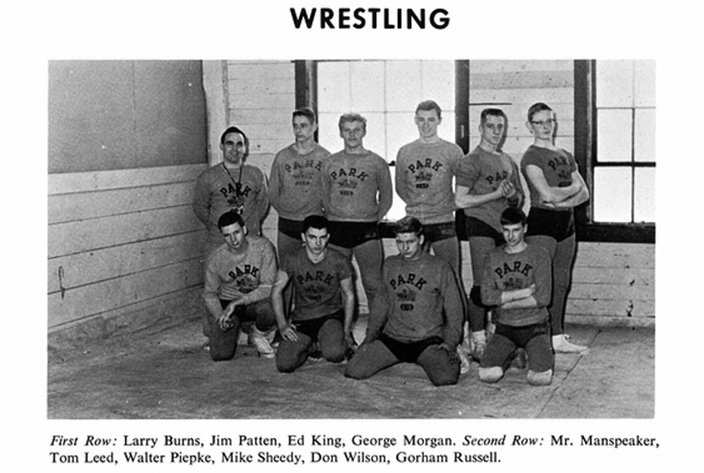 1959-1960 Park Pioneers Wrestling