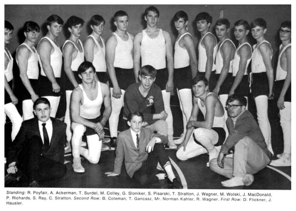 1968-1969 Barker Raiders Wrestling
