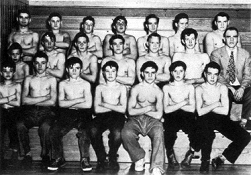 1949-1950 Orchard Park Quakers Wrestling