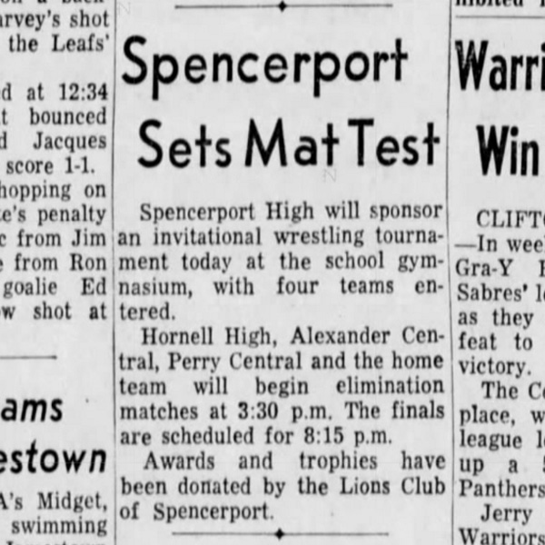 Spencerport Sets Mat Test
