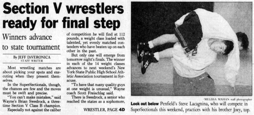Section V wrestlers ready for final step (1 of 2)
