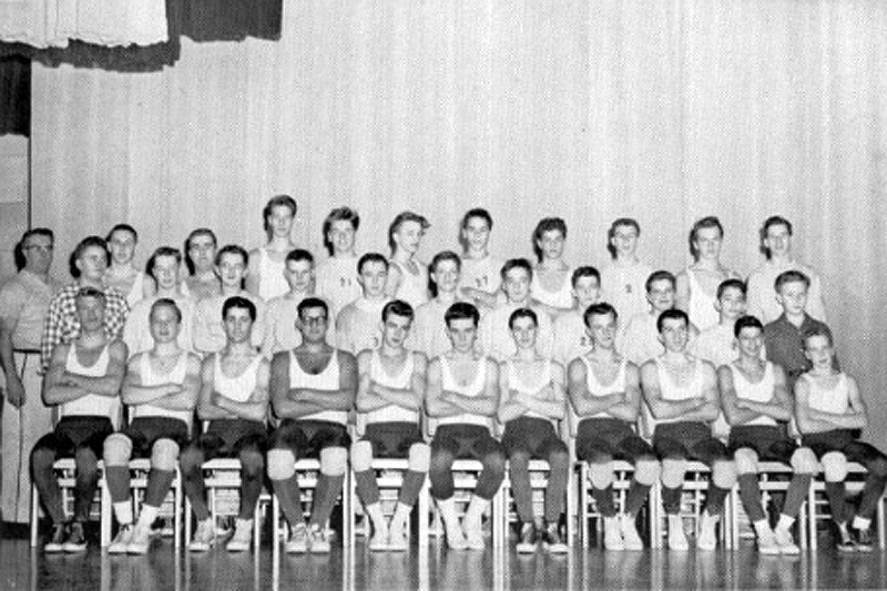 1956-1957 Frontier Falcons Wrestling