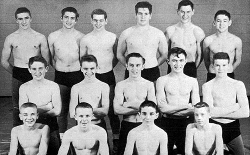 1956-1957 Clarence Red Devils Wrestling