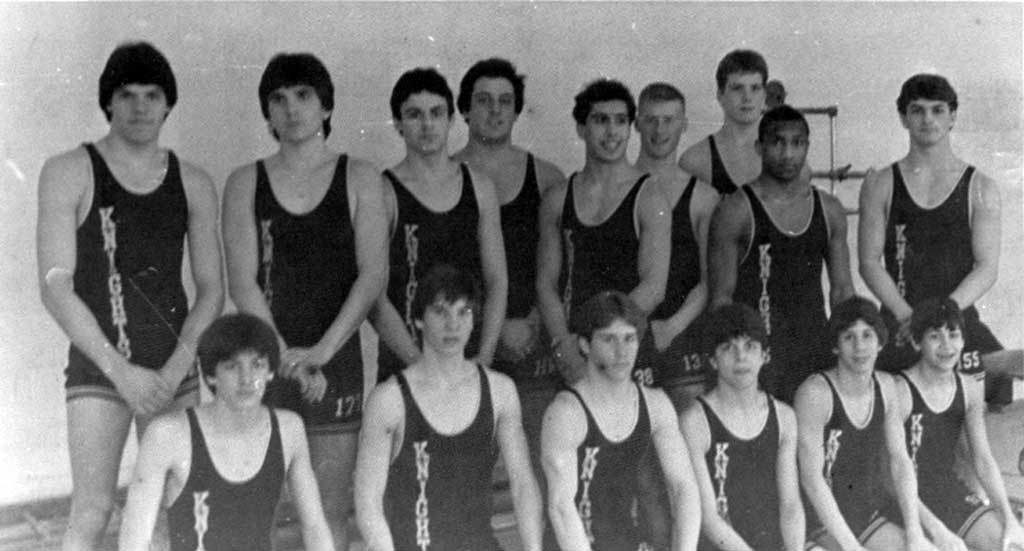 1984-1985 McQuaid Jesuit Knights Varsity Wrestling