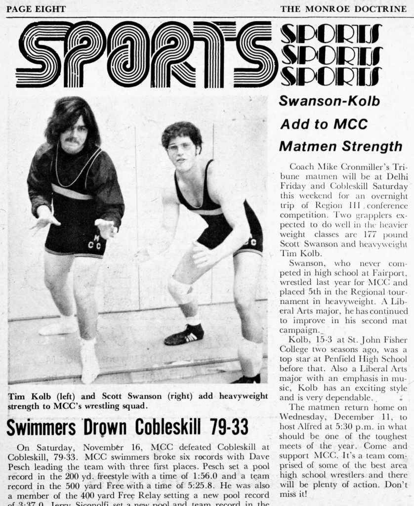 Swanson-Kolb Add to MCC Matmen Strength