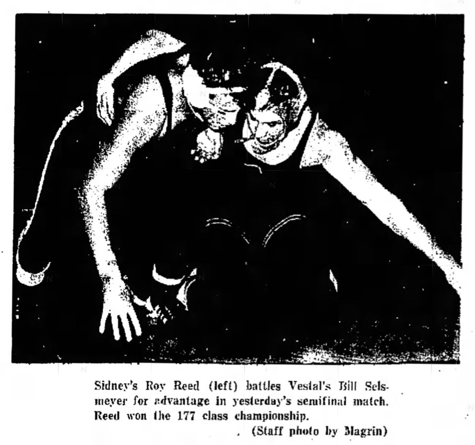 Roy Reed battles Bill Selsmeyer