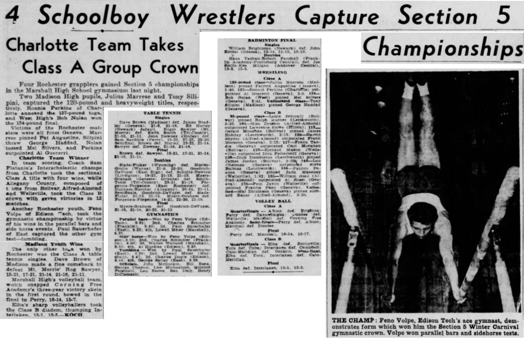 4 Schoolboy Wrestlers Capture Section 5