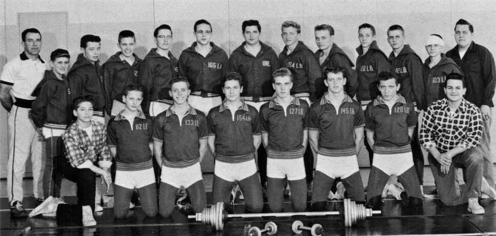1960-1961 Attica Blue Devils Wrestling