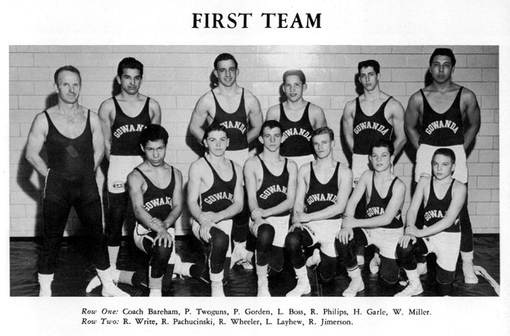 1961-1962 Gowanda Panthers Wrestling