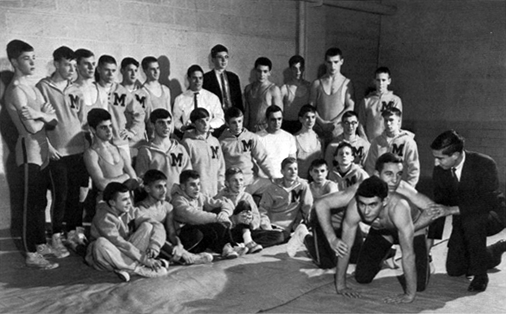 1964-1965 McQuaid Jesuit Knights Wrestling