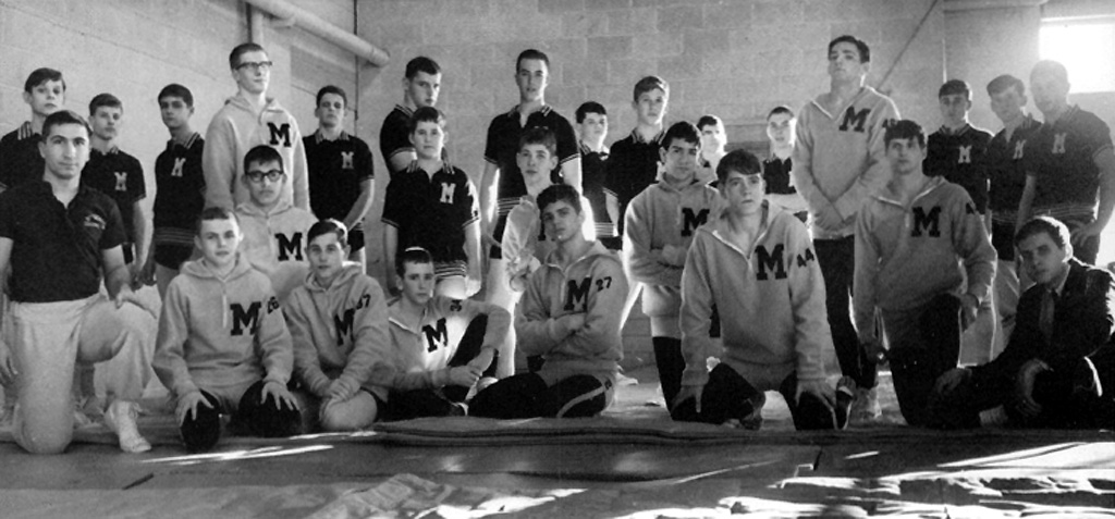 1965-1966 McQuaid Jesuit Knights Wrestling