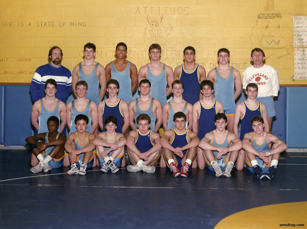1988-1989 Webster Warriors Wrestling Team