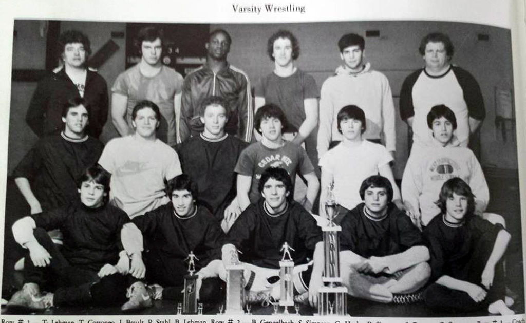 1979-1980 Irondequoit Indians Varsity Wrestling Team