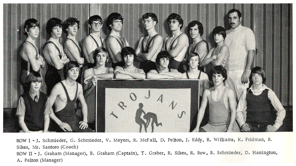 1973-1974 Alexander Trojans Wrestling Team