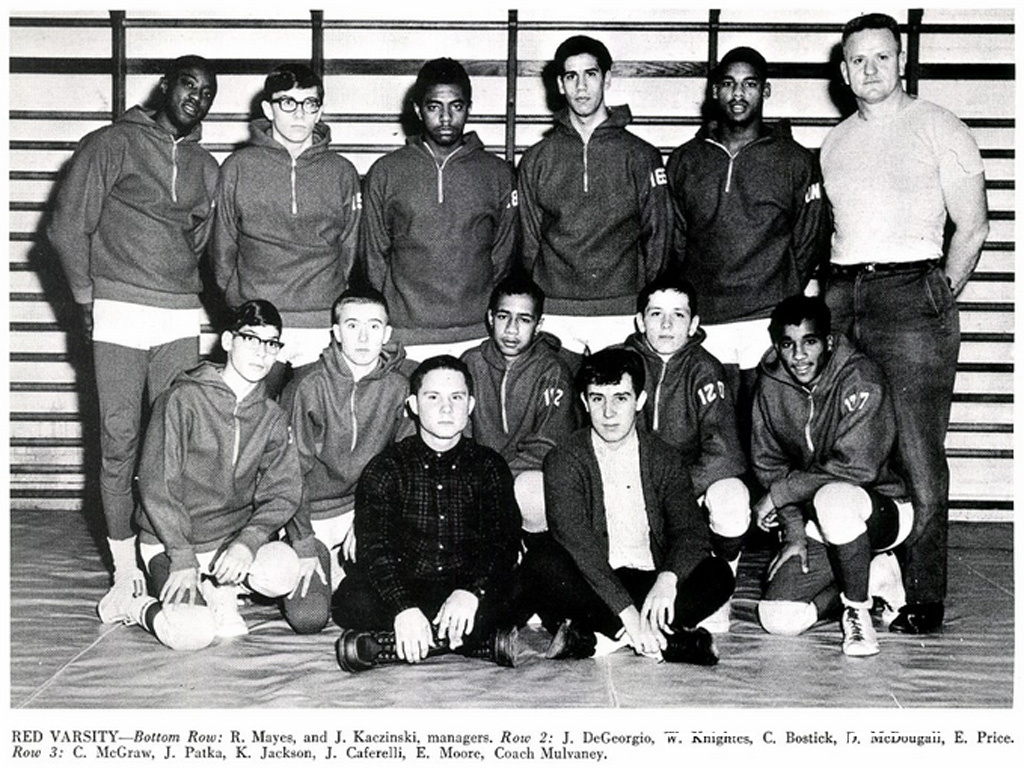 1965-1966 Mont Pleasant Red Raiders \"Red\" Varsity Wrestling Team