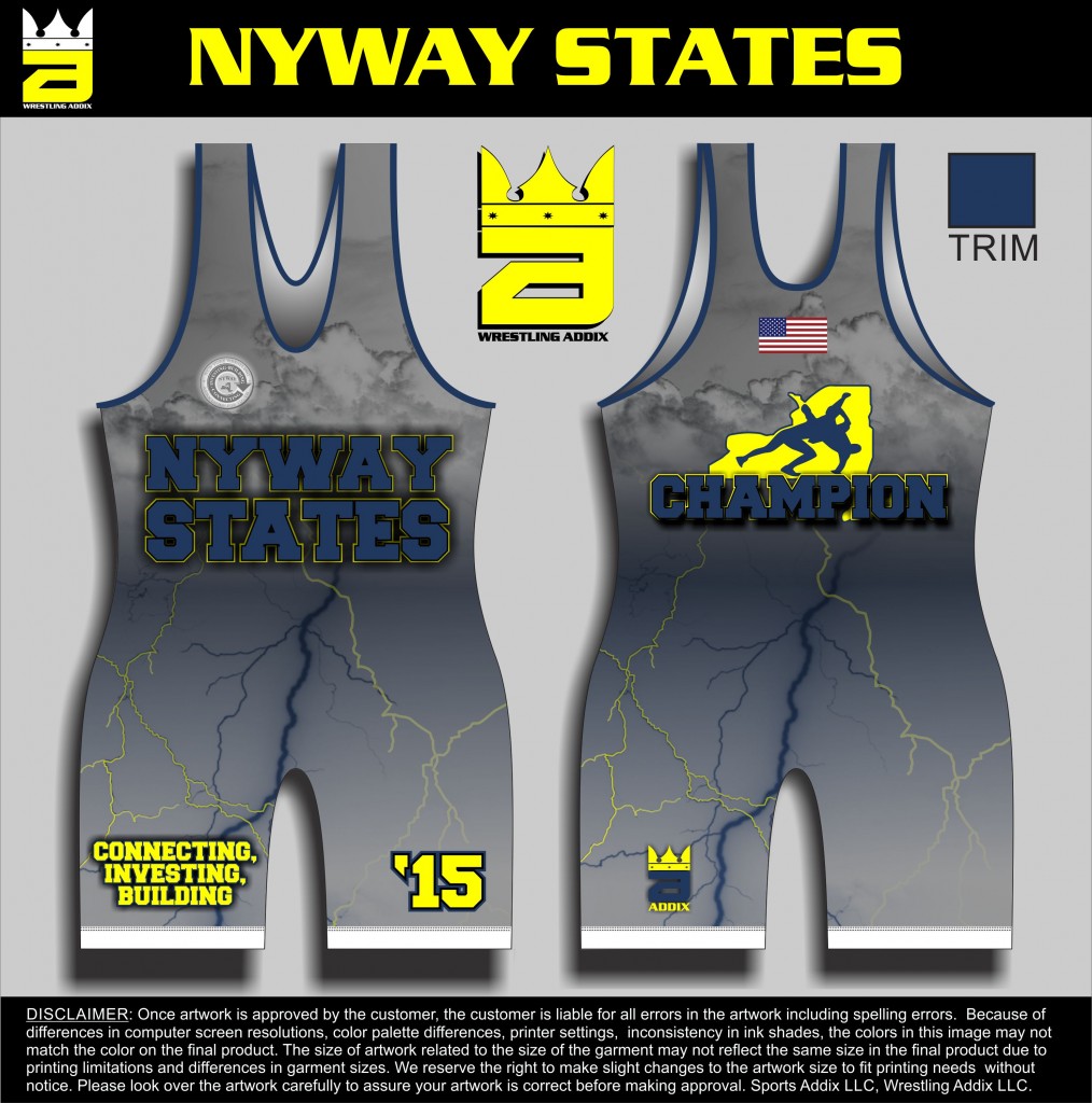 2015 Championship Singlet