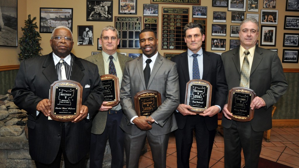 2015 Section V Wrestling HOF Honorees