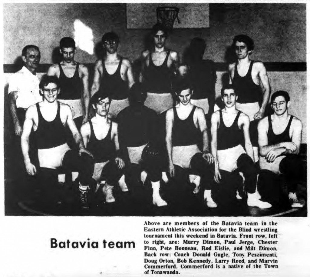 1970-1971 Batavia Bobcats Wrestling Team