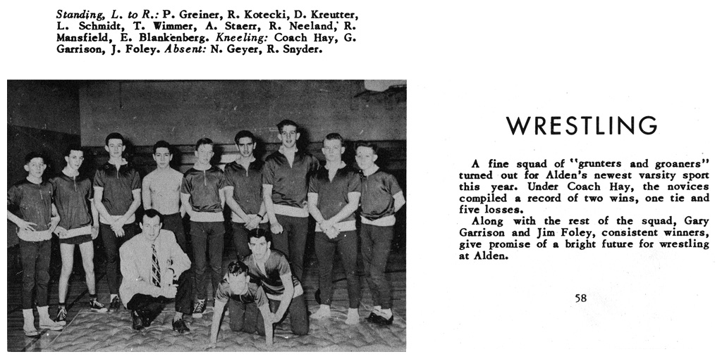 1952-1953 Alden Bulldogs