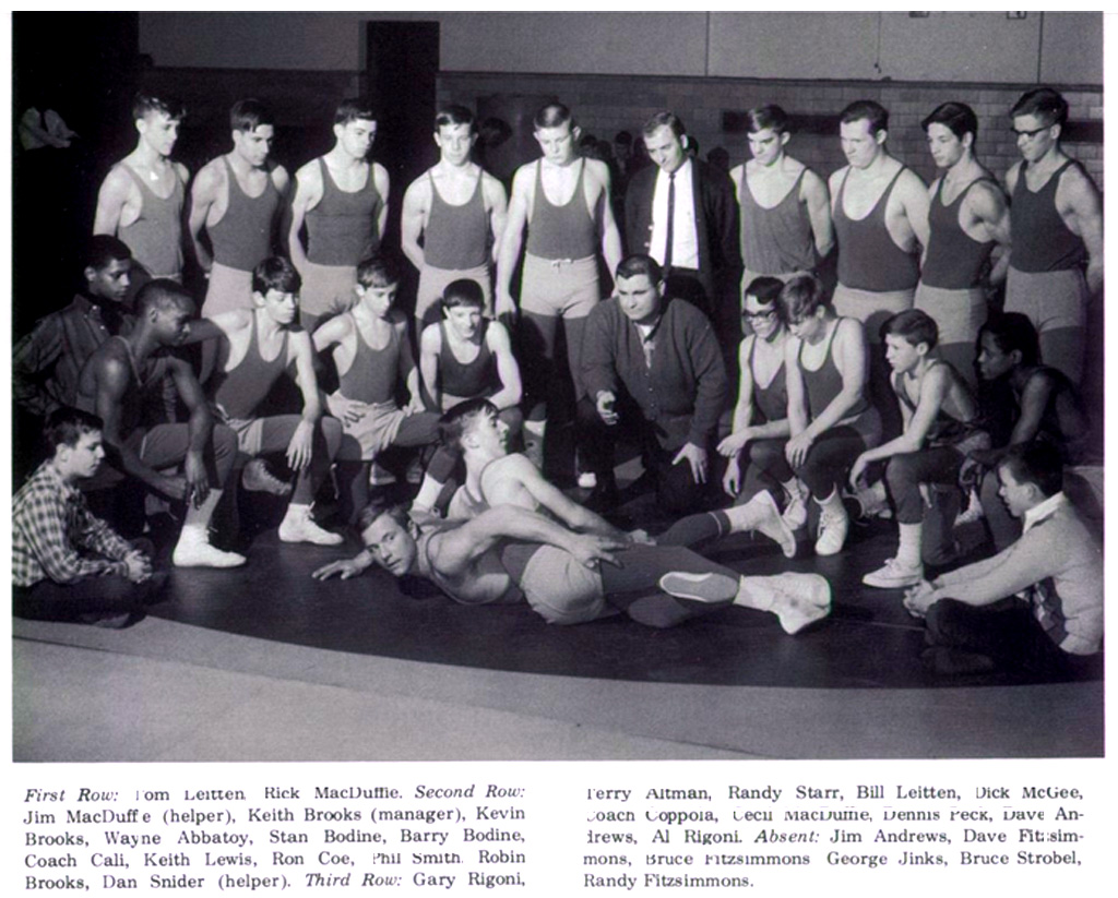 1967-1968 Pavilion Golden Gophers Wrestling