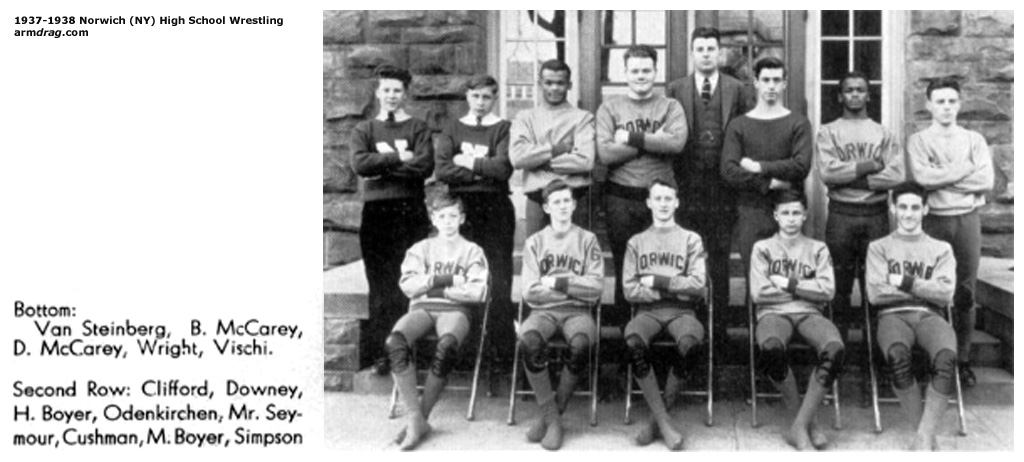 1937-1938 Norwich Wrestling