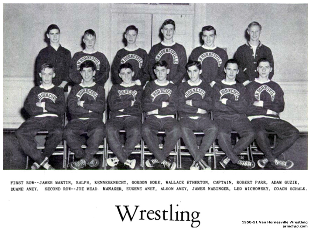1950-1951 Van Hornesville Wrestling