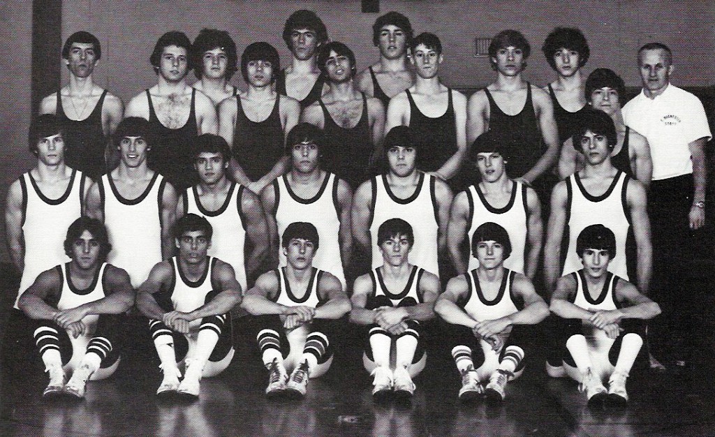 1976-77 East Rochester Bombers Wrestling Team