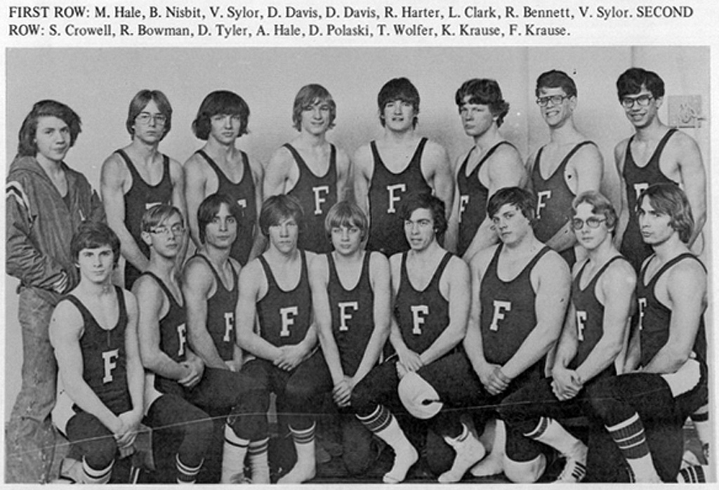 1976-1977 Fillmore Eagles Wrestling