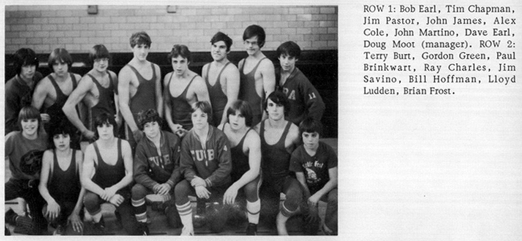 1976-1977 Cuba Greyhounds Varsity Wrestling