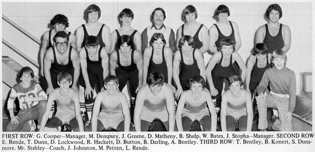 1976-1977 Bolivar Bulldogs Wrestling
