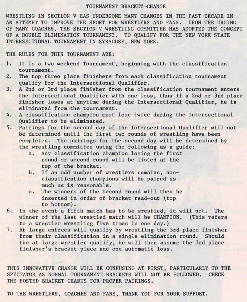 Tournament Bracket-Change