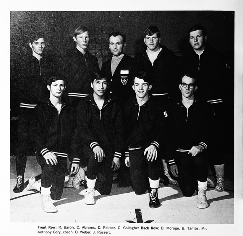 1969-1970 GCC Cougars Wrestling Team