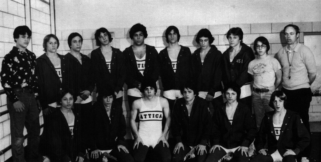 1976-1977 Attica Blue Devils Wrestling