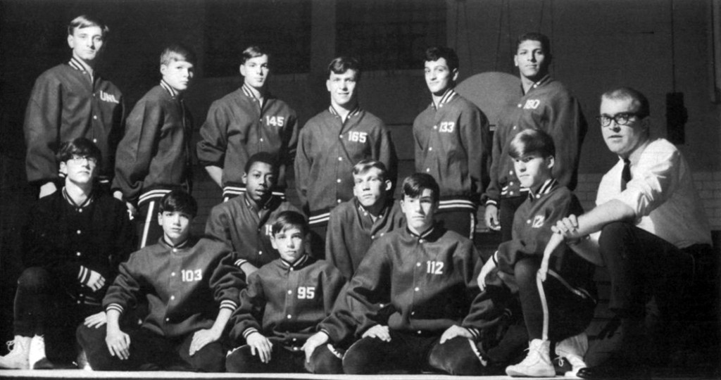 1967-1968 Caledonia-Mumford Red Raiders Varsity Wrestling