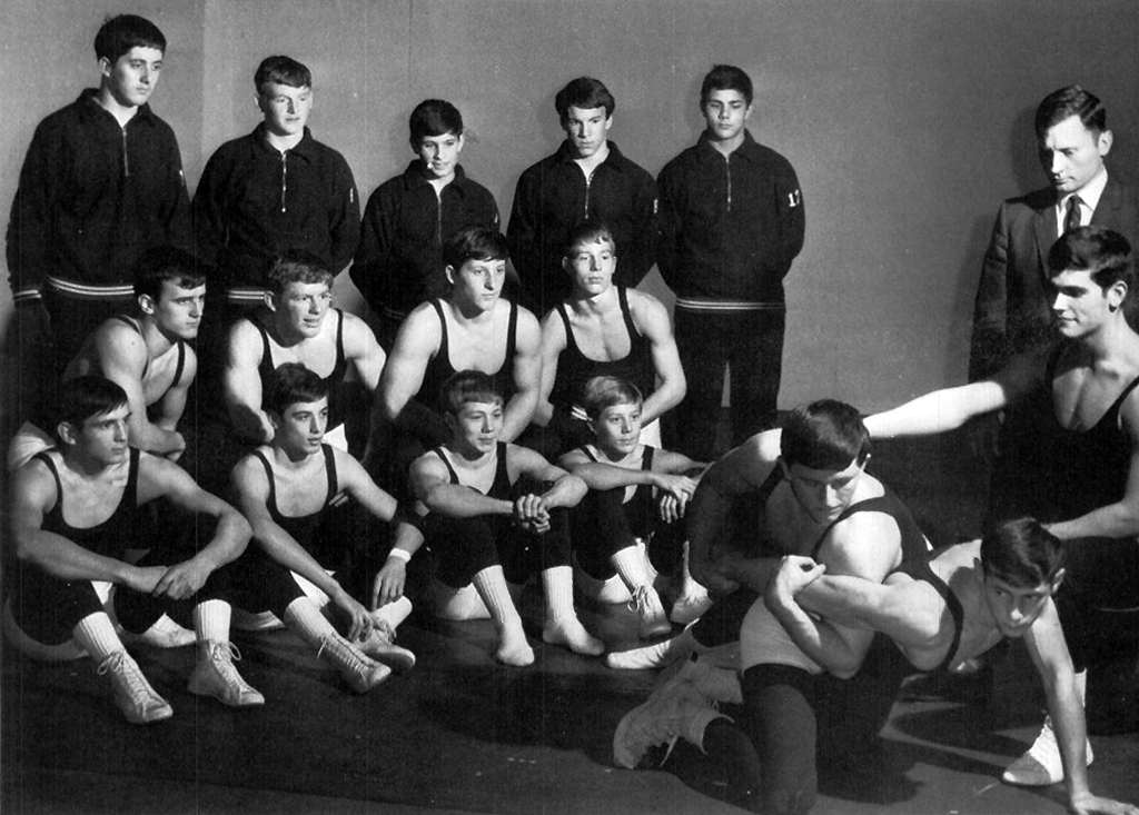1968-1969 Mynderse Blue Devils Varsity Wrestling