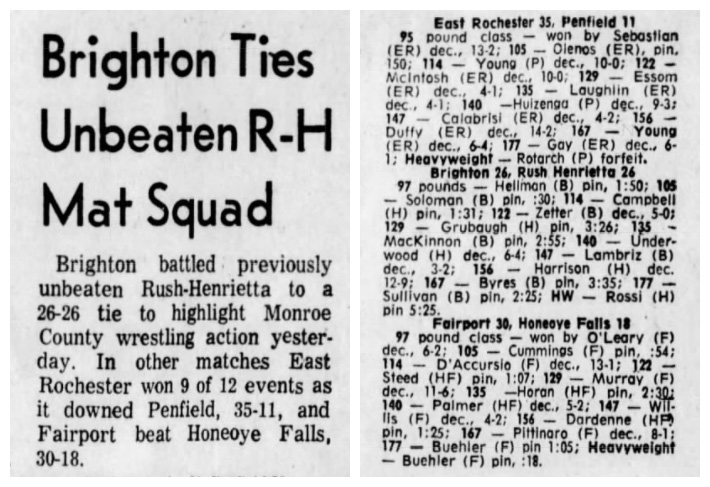 East Rochester 35, Penfield 11