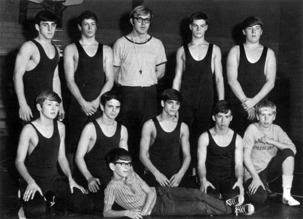 1970-1971 Caledonia-Mumford Red Raiders Varsity Wrestling