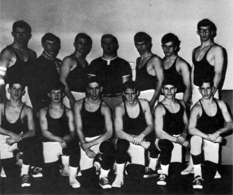 1967-1968 Archbishop Walsh Eagles Wrestling