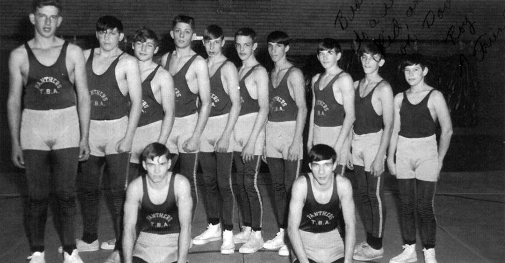 1967-1968 Franklinville Panthers Wrestling