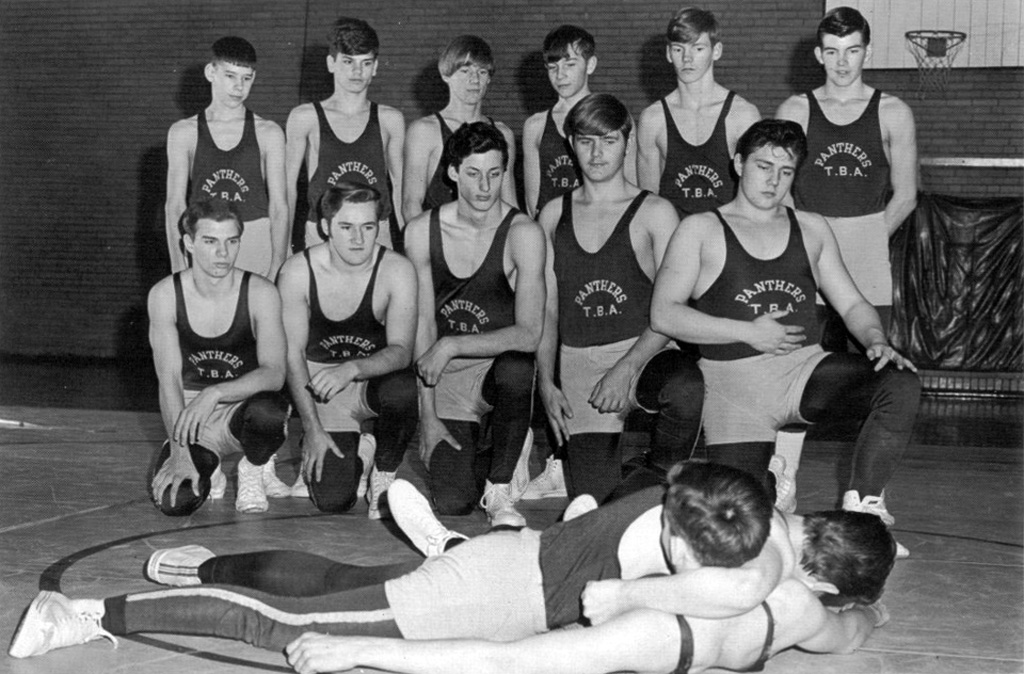 1968-1969 Franklinville Panthers Wrestling
