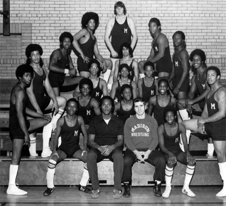 1974-1975 Madison Wilson Parker Bears Varsity Wrestling