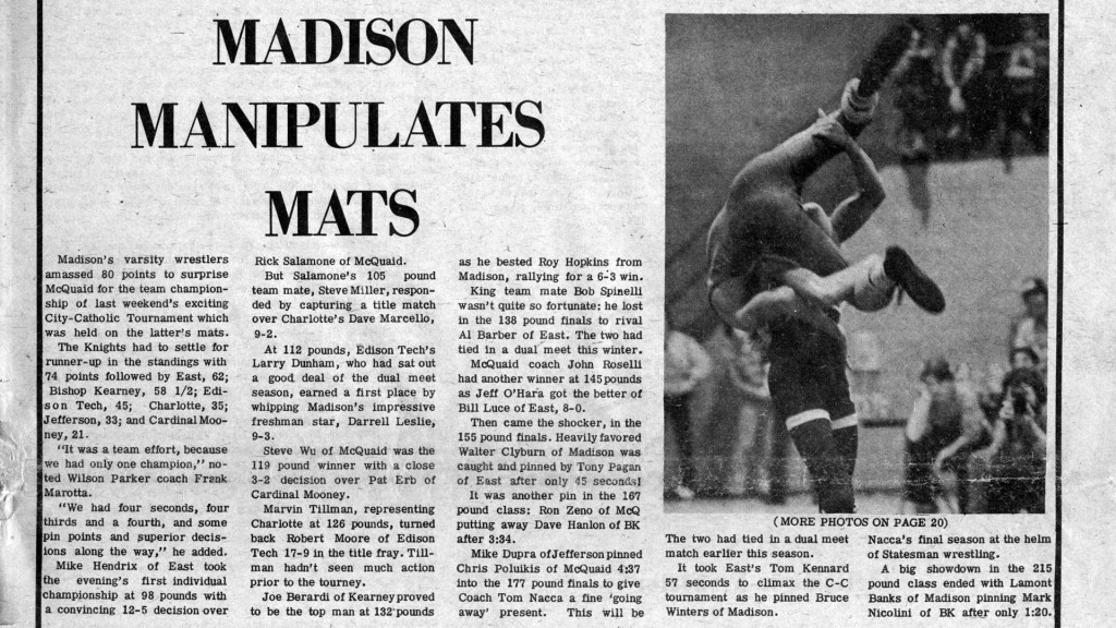 Madison Manipulates Mats