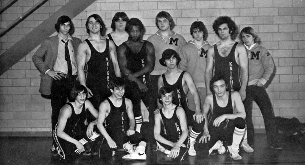 1974-1975 McQuaid Knights Varsity Wrestling