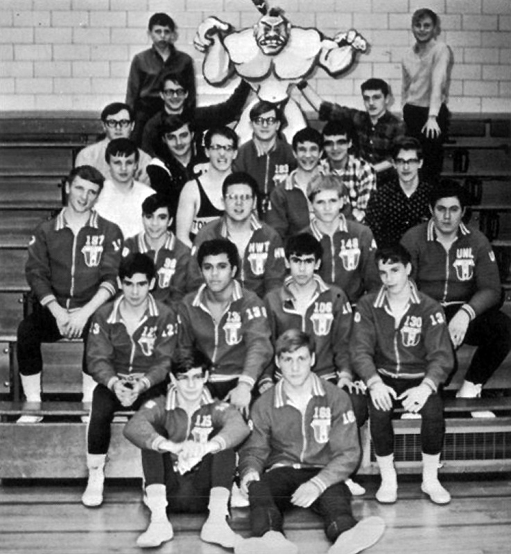 1967-1968 Tonawanda Red Warriors Varsity Wrestling