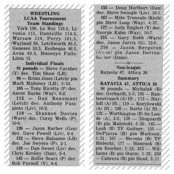 Batavia 47, Attica 26