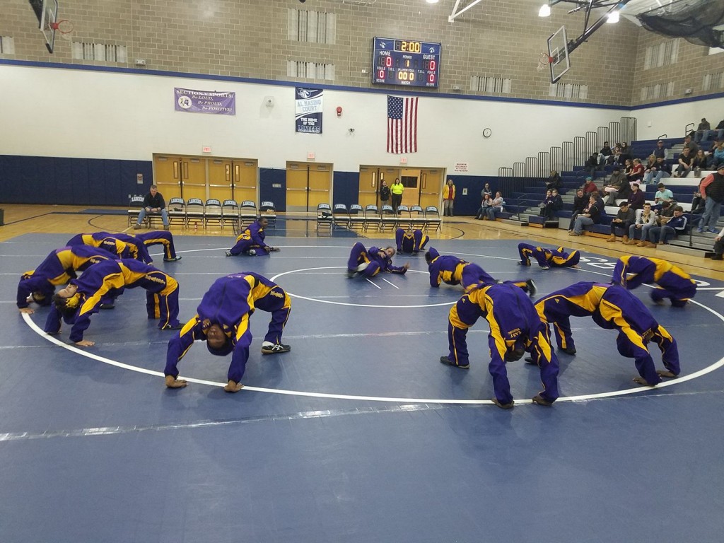Warming up @ Eastridge