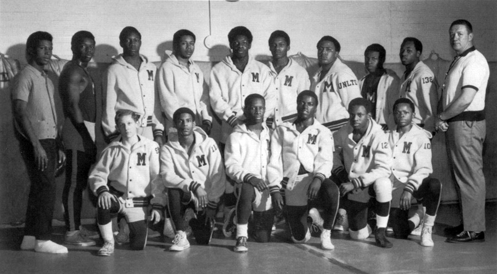 1968-1969 Madison Wilson Parkers Varsity Wrestling