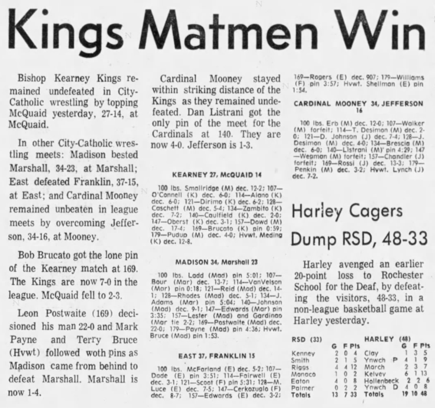 Cardinal Mooney remained unbeaten by overcoming Jefferson, 34-16